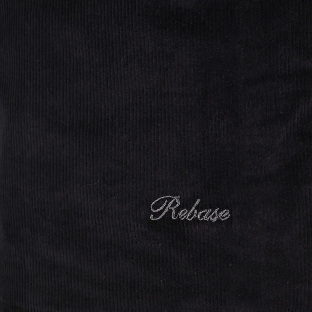 262RGS-5207 OVERSHIRTS WITH LIGHT PADDING (HEAVY CORDUROY) BLACK