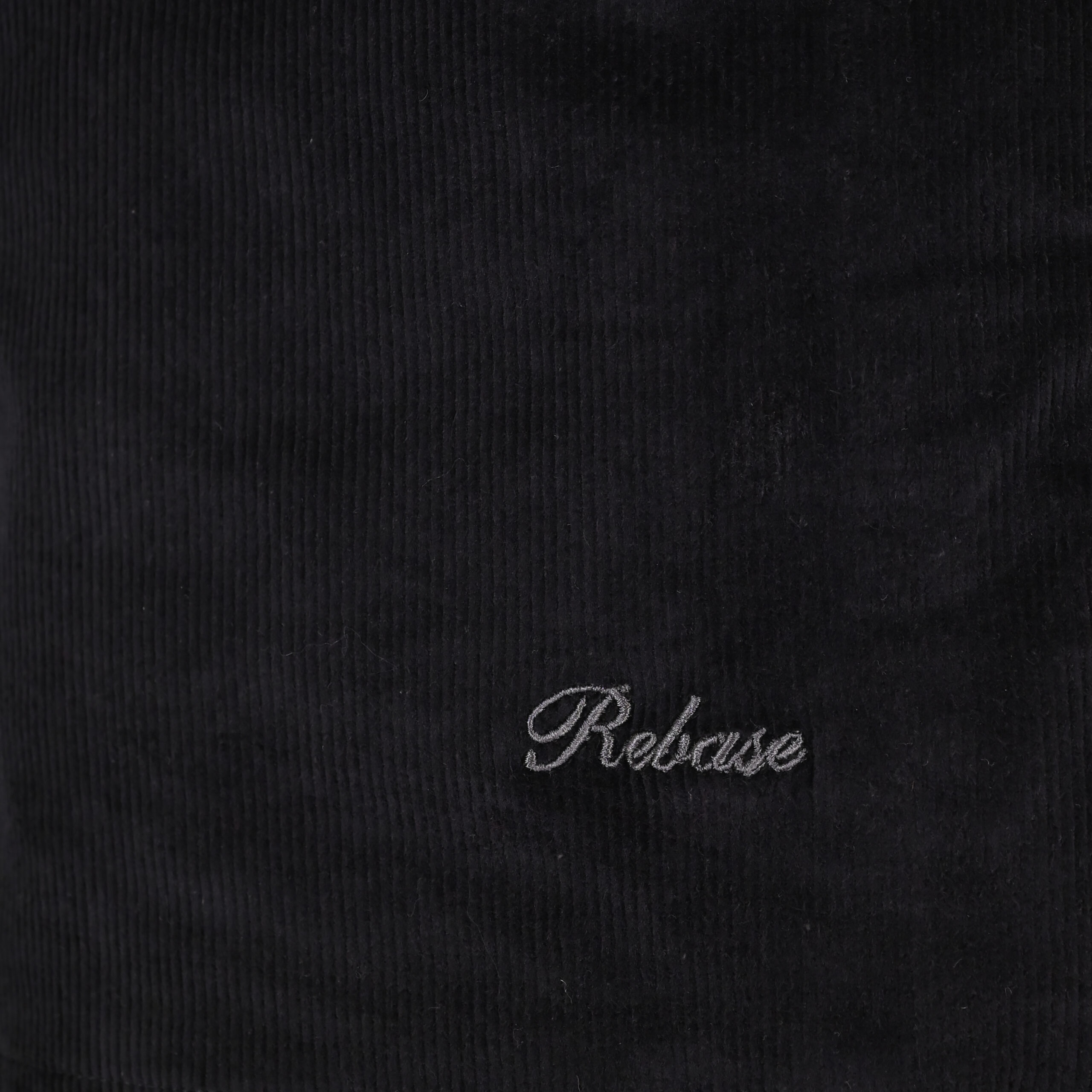 262RGS-5207 OVERSHIRTS WITH LIGHT PADDING (HEAVY CORDUROY) BLACK - Image 5