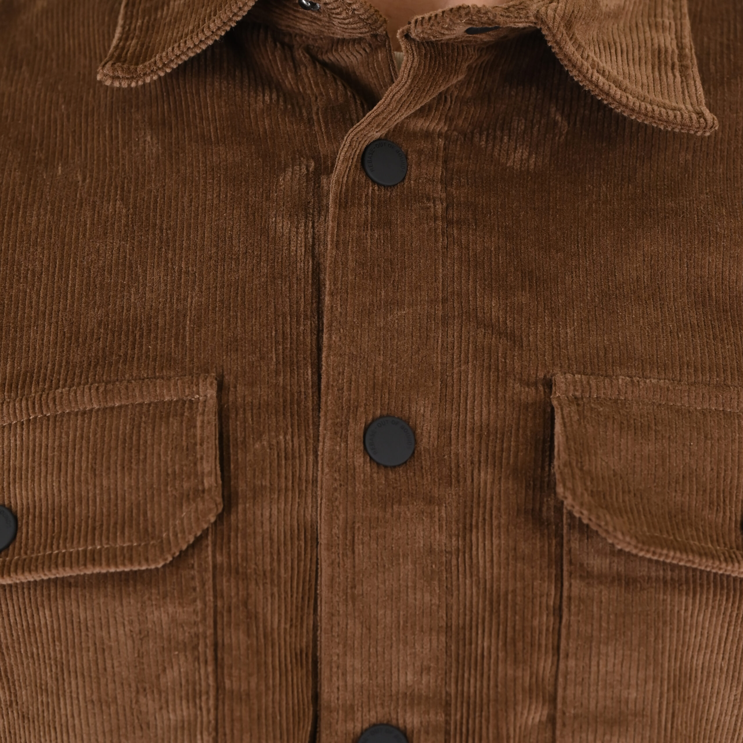 262RGS-5207 OVERSHIRTS WITH LIGHT PADDING (HEAVY CORDUROY) CAMEL - Image 6