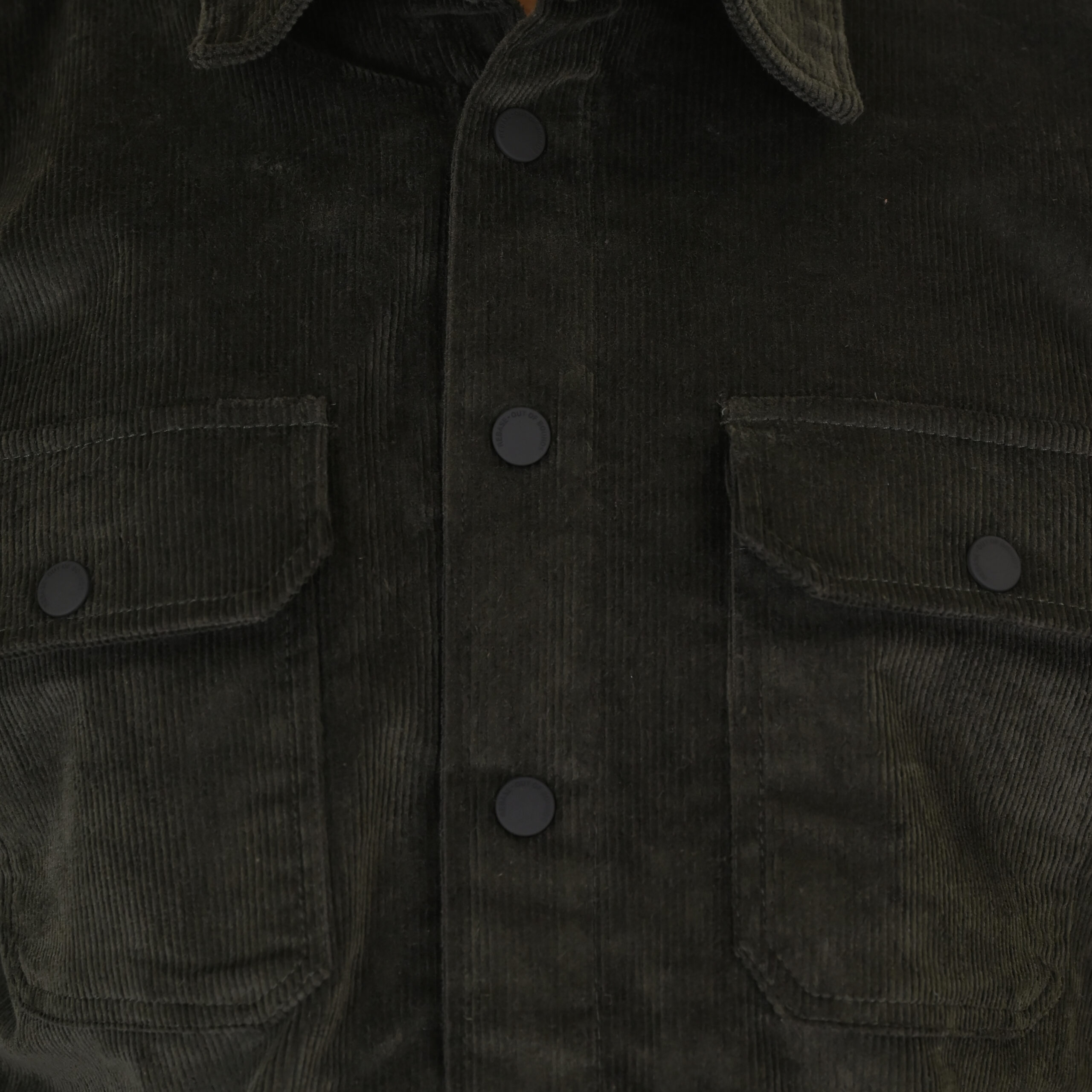 262RGS-5207 OVERSHIRTS WITH LIGHT PADDING (HEAVY CORDUROY) DK OLIVE - Image 6