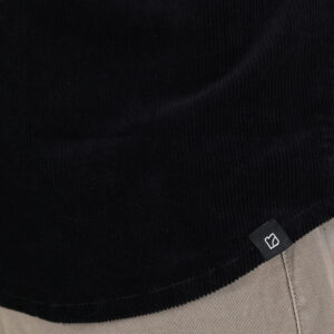 262RGS-5208 SHIRTS WITH CHEST POCKETS (HEAVY CORDUROY) (RELAXED FIT) BLACK - Image 5