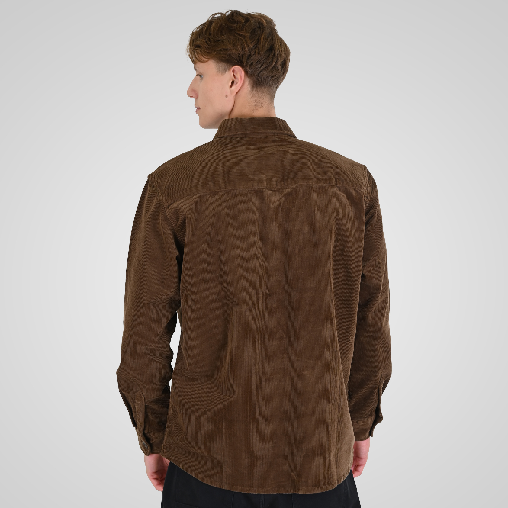 262RGS-5208 SHIRTS WITH CHEST POCKETS (HEAVY CORDUROY) (RELAXED FIT) CAMEL - Image 4