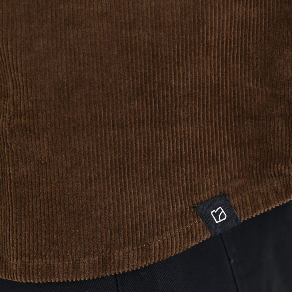 262RGS-5208 SHIRTS WITH CHEST POCKETS (HEAVY CORDUROY) (RELAXED FIT) CAMEL