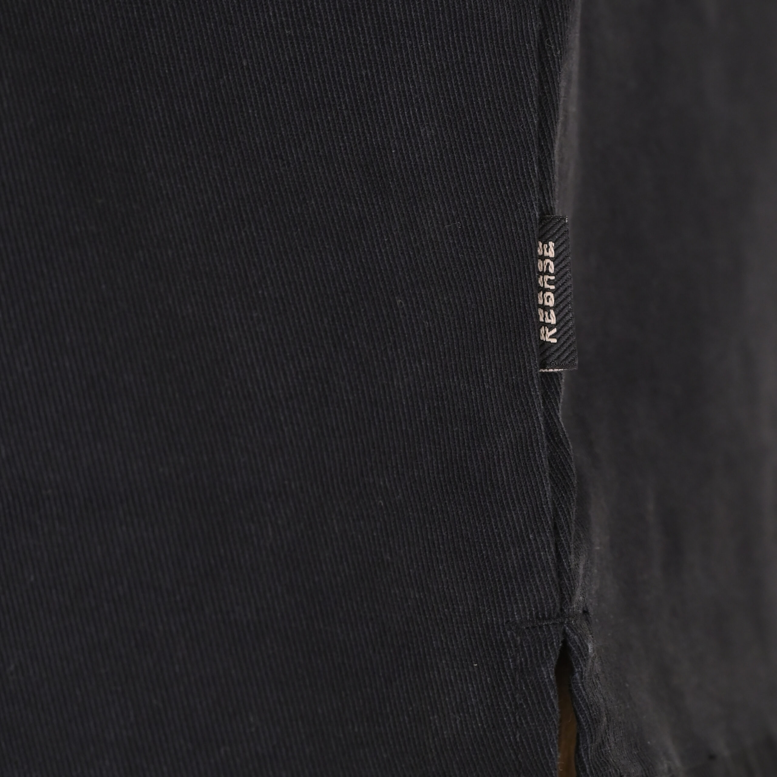 262RGS-5210 OVERSHIRTS (RELAXED FIT) (TWILL FABRIC) BLACK - Image 6