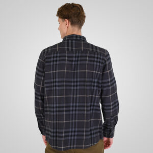262RGS-5211 SHIRTS FLANNEL CC1 BLACK-GREY - Image 4