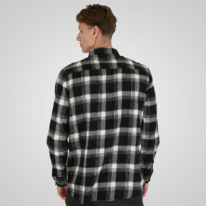 262RGS-5211 SHIRTS FLANNEL CC12 BROWN-BEIGE - Image 4