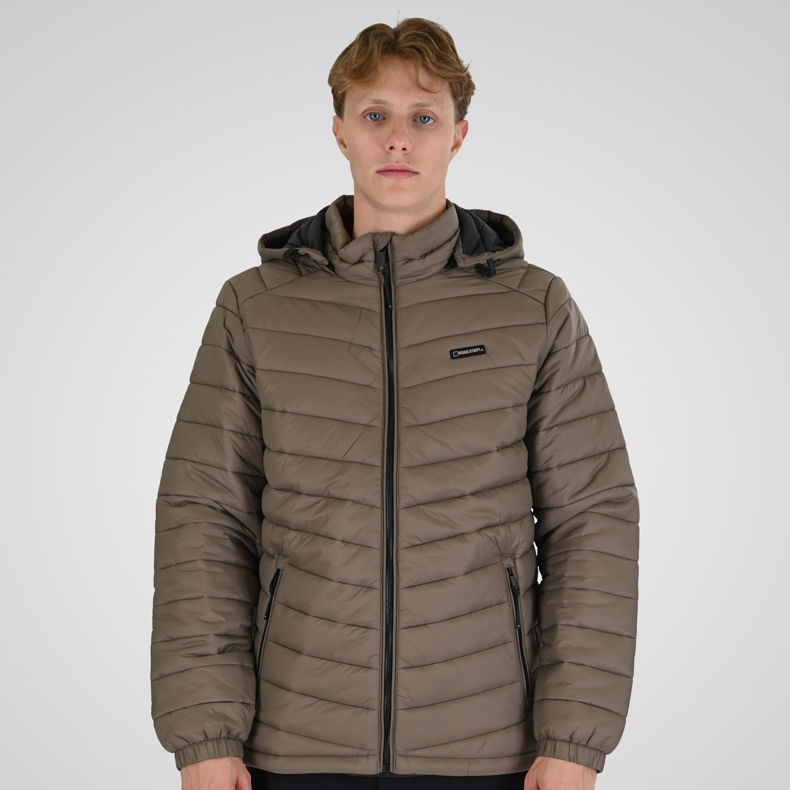 262RJK-2084 JACKETS TAUPE - Image 1