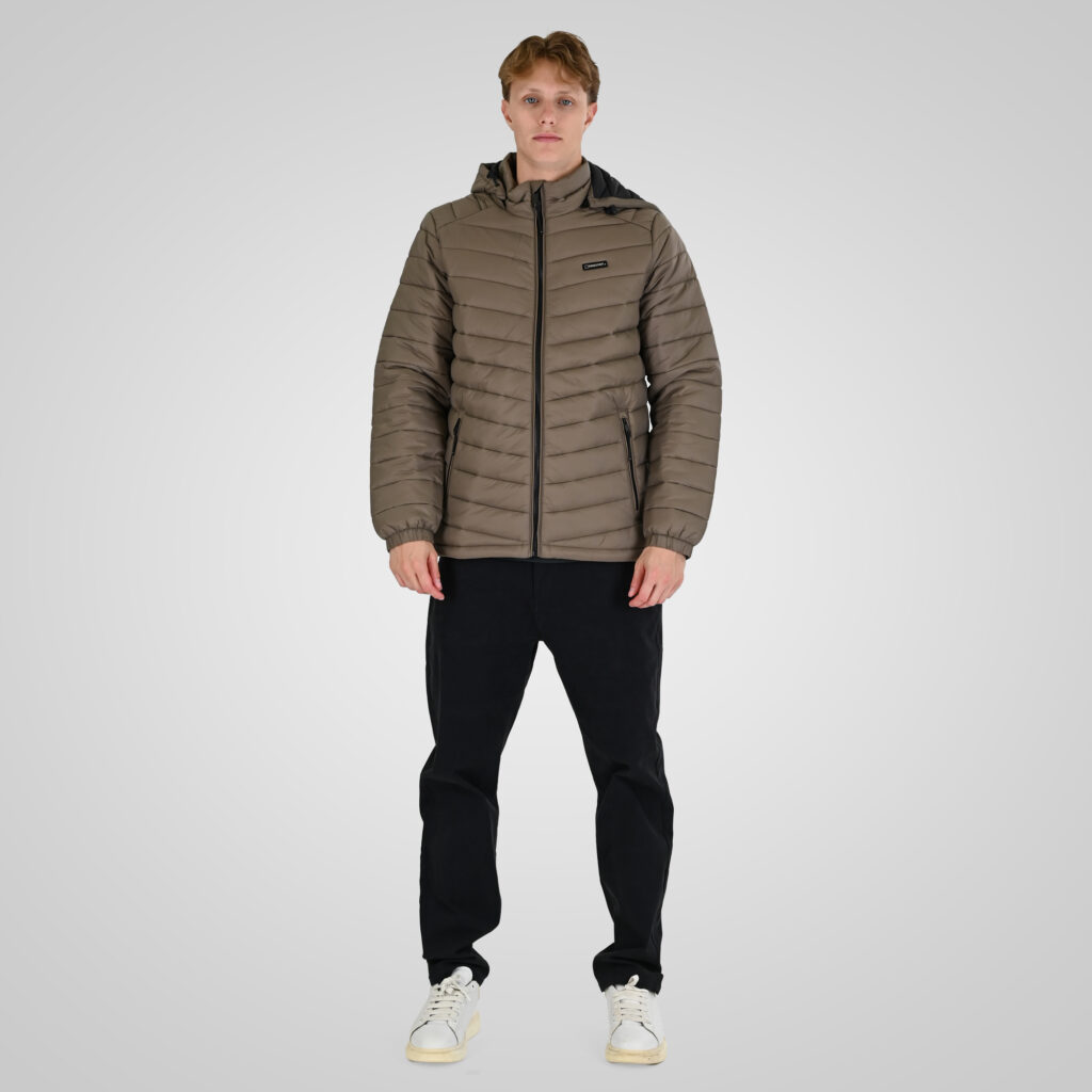 262RJK-2084 JACKETS TAUPE