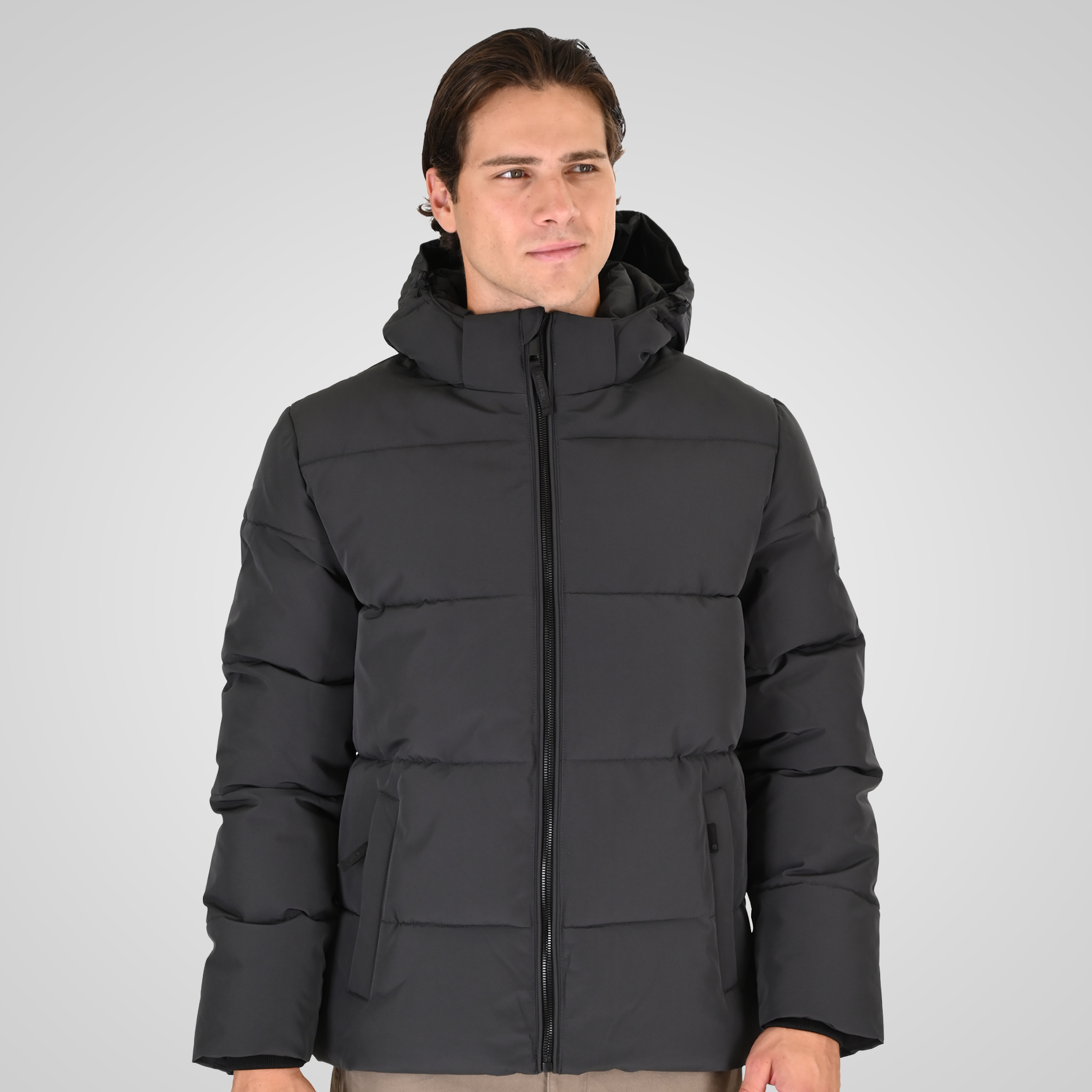 262RJK-2086 JACKETS MID LENGTH ANTHRACITE - Image 1