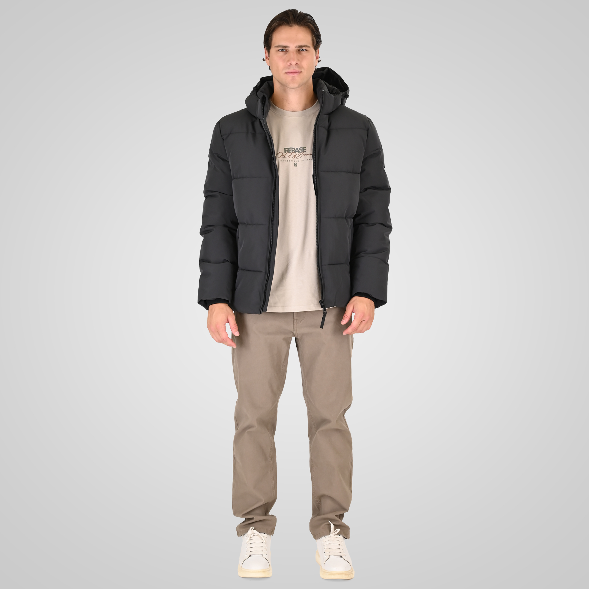 262RJK-2086 JACKETS MID LENGTH ANTHRACITE - Image 2