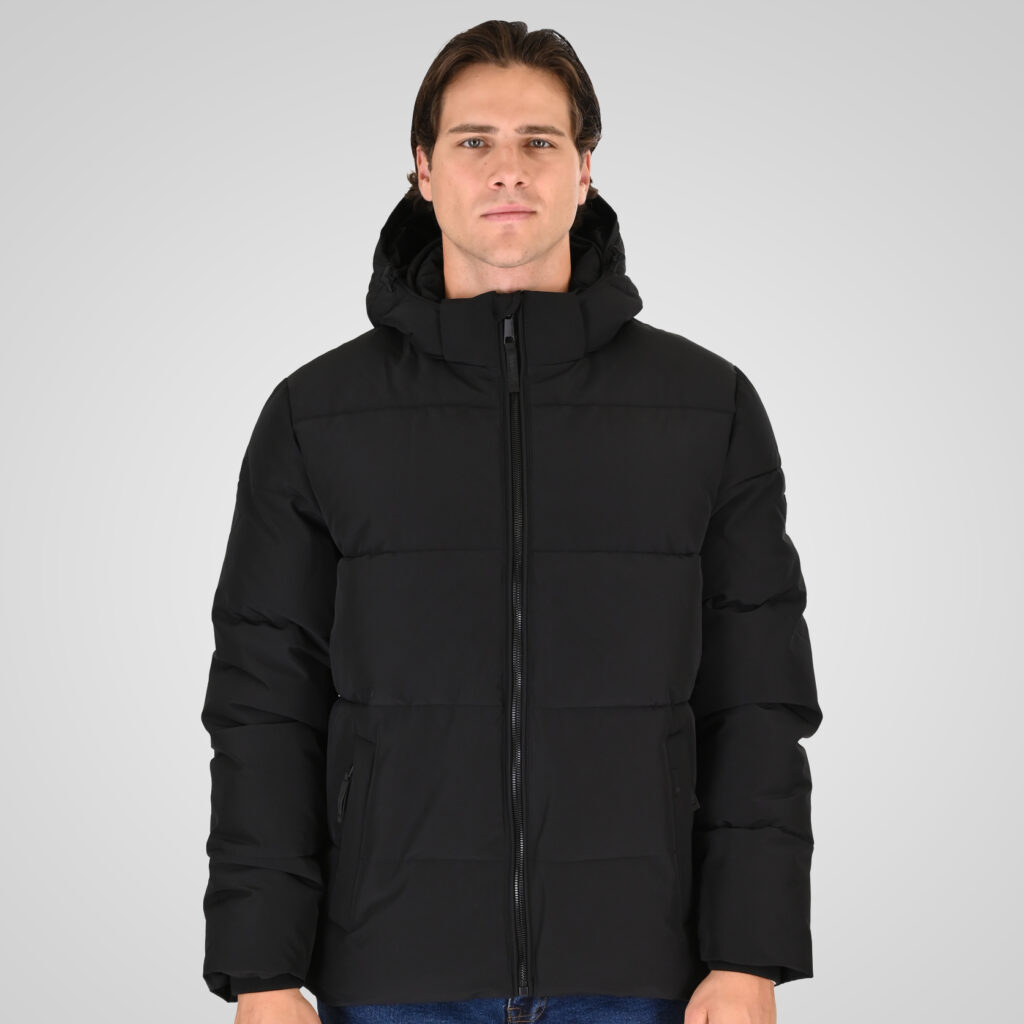 262RJK-2086 JACKETS MID LENGTH BLACK