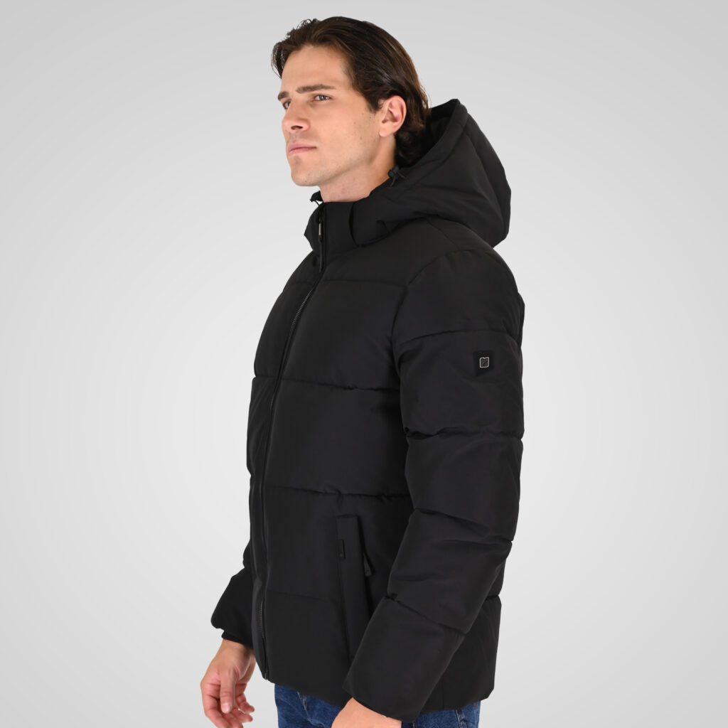 262RJK-2086 JACKETS MID LENGTH BLACK