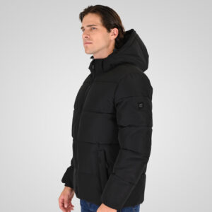 262RJK-2086 JACKETS MID LENGTH BLACK - Image 3