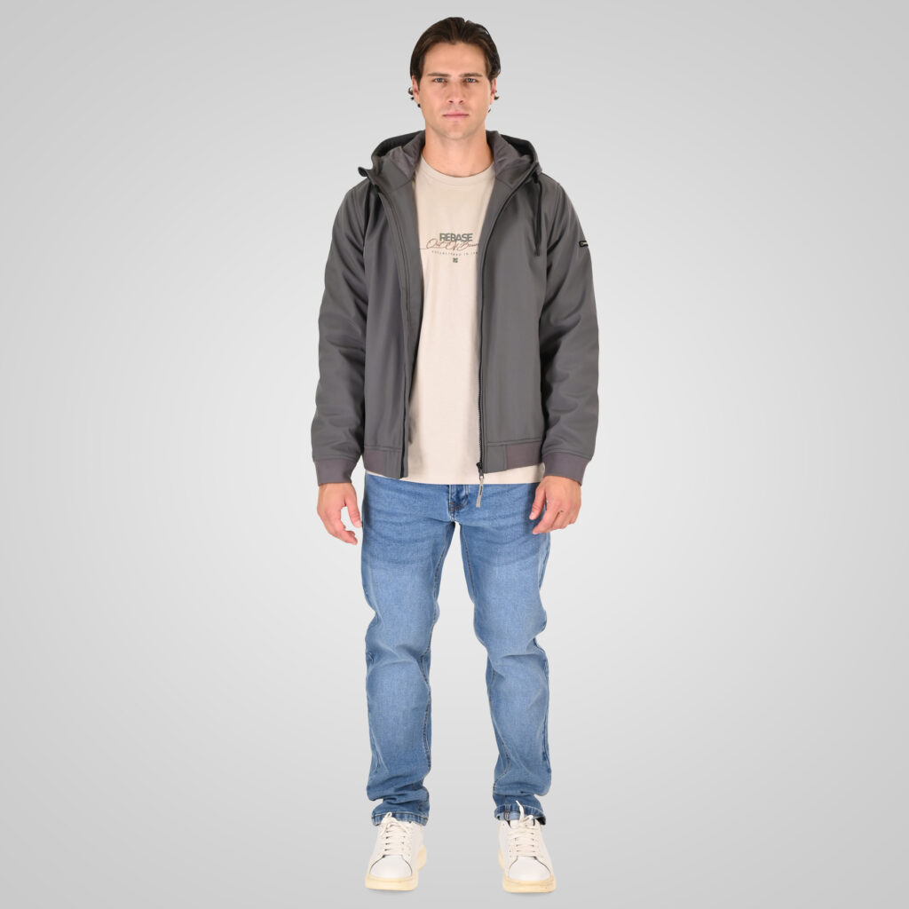 262RJK-2089 JACKETS BOMBER WARM GREY