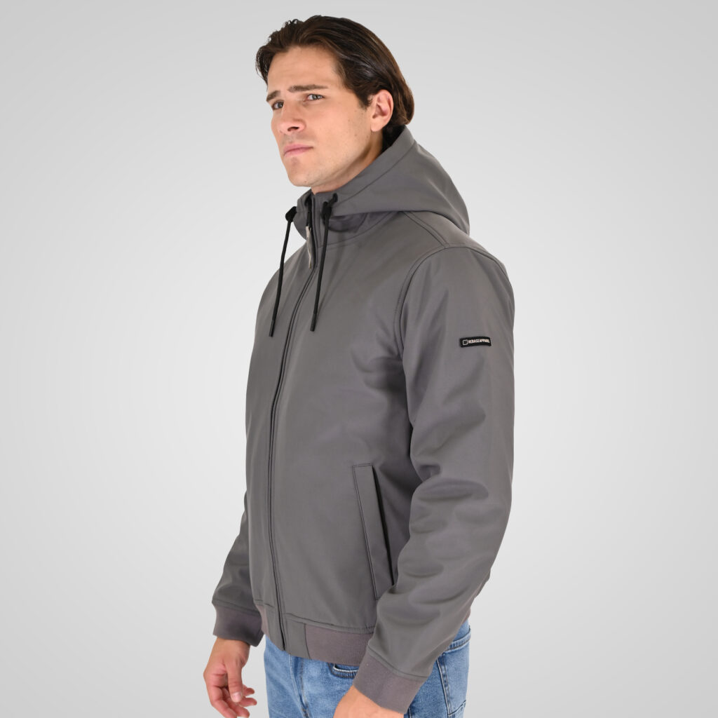 262RJK-2089 JACKETS BOMBER WARM GREY