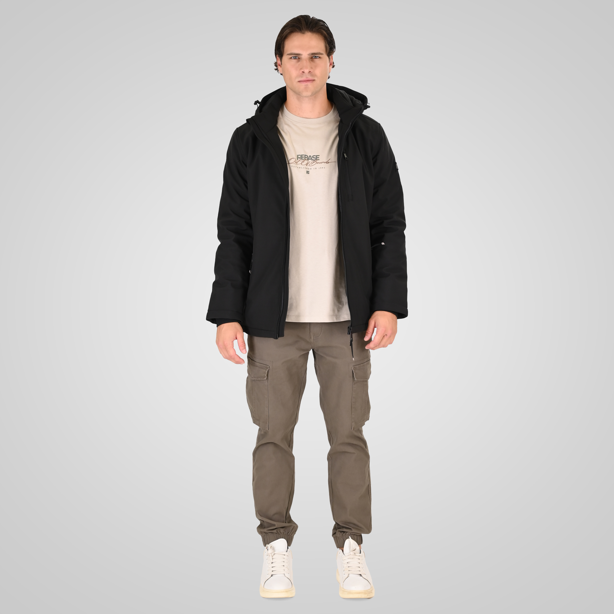 262RJK-2090 JACKETS BLACK - Image 2