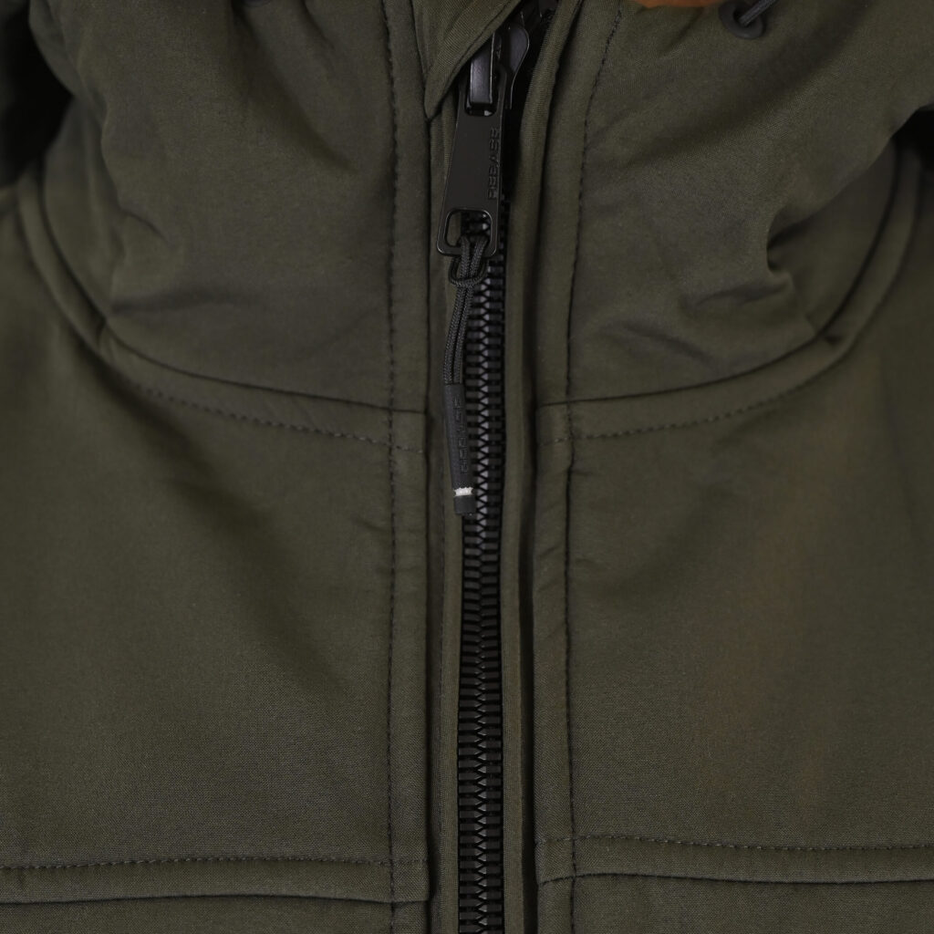 262RJK-2091B JACKETS WITH BLACK SHERPA INSIDE OLIVE GREEN