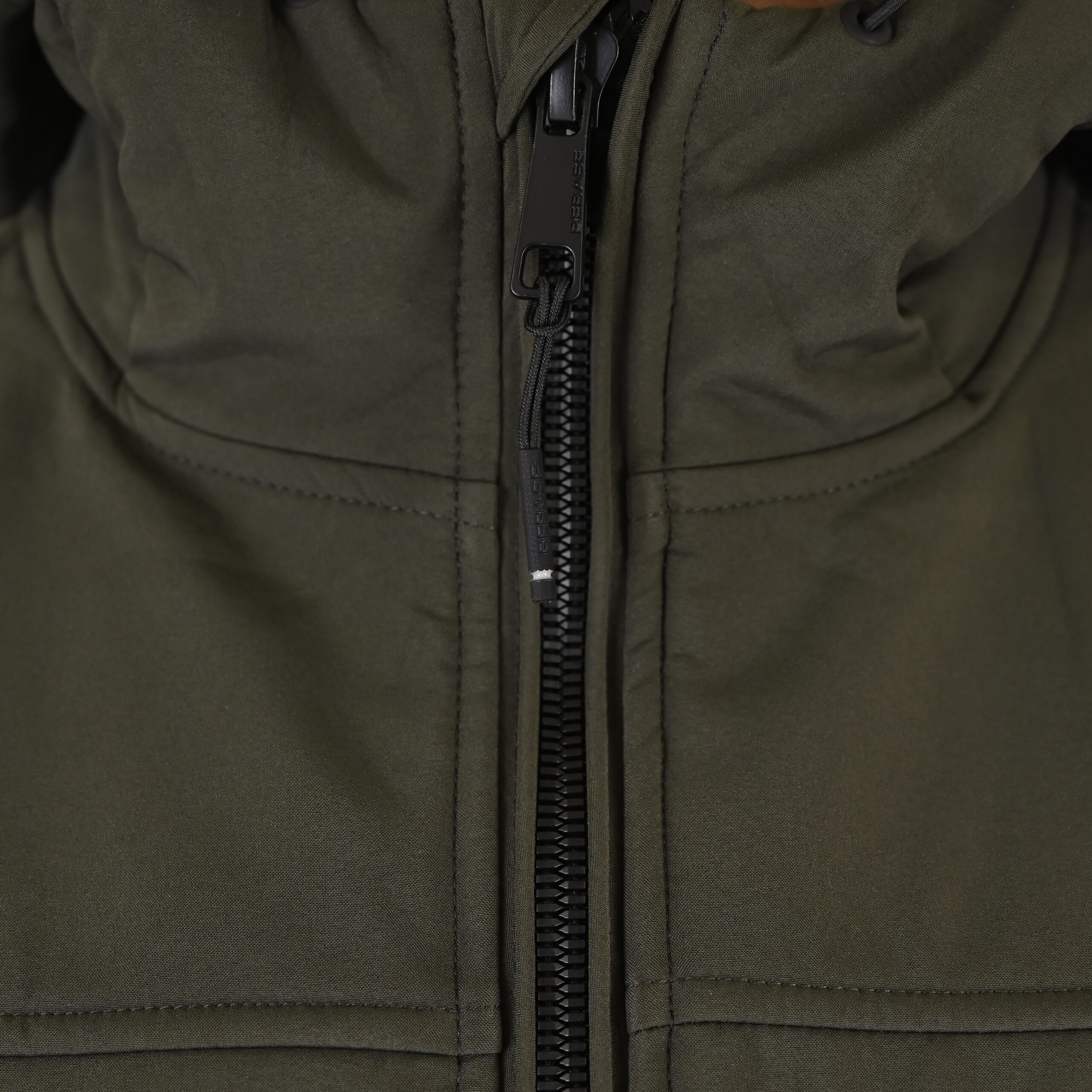 262RJK-2091B JACKETS WITH BLACK SHERPA INSIDE OLIVE GREEN - Image 6