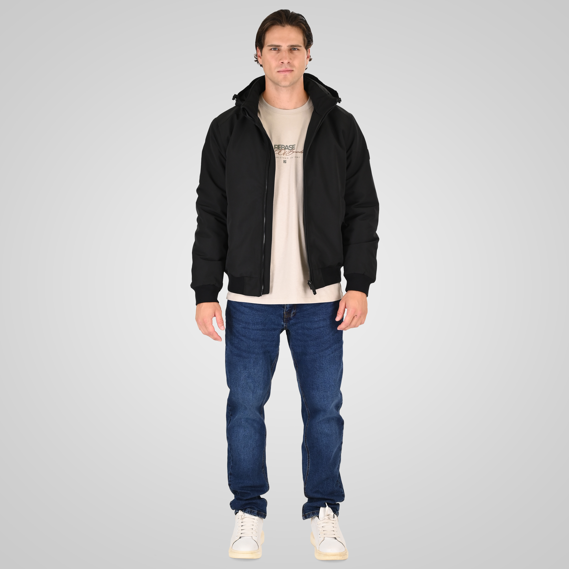 262RJK-2093 JACKETS BOMBER BLACK - Image 2
