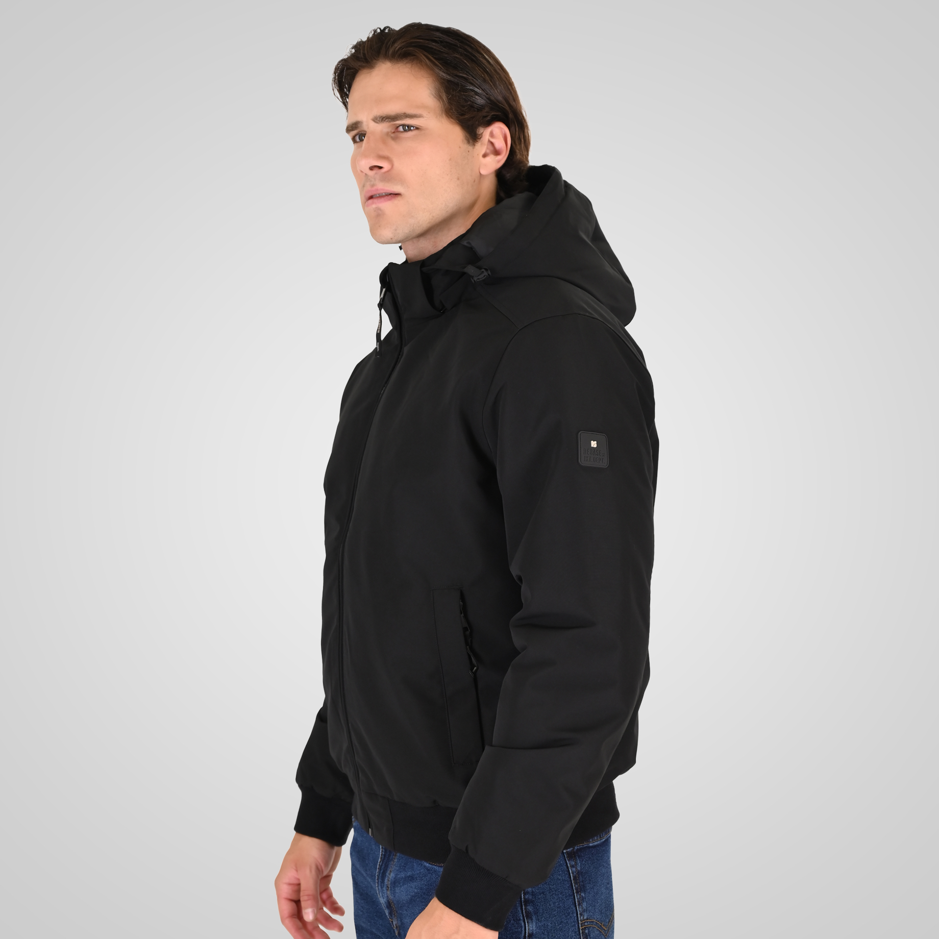 262RJK-2093 JACKETS BOMBER BLACK - Image 3