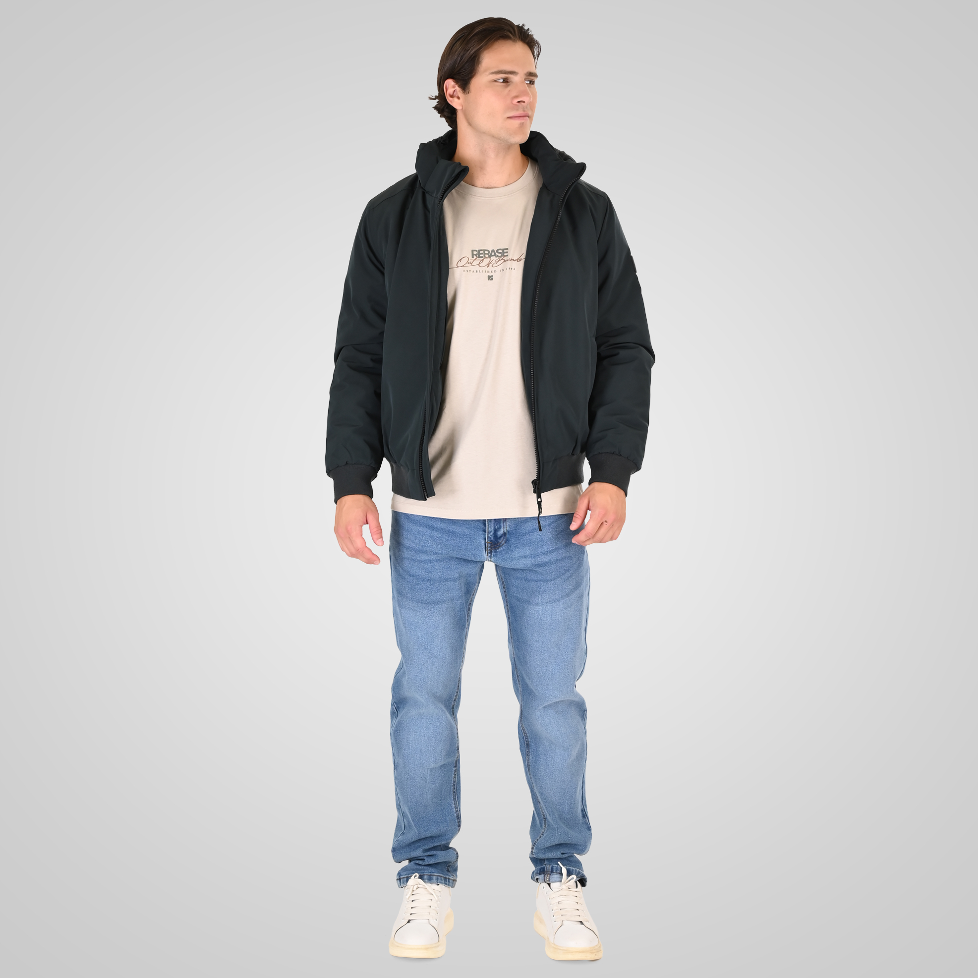 262RJK-2093 JACKETS BOMBER FOREST - Image 2