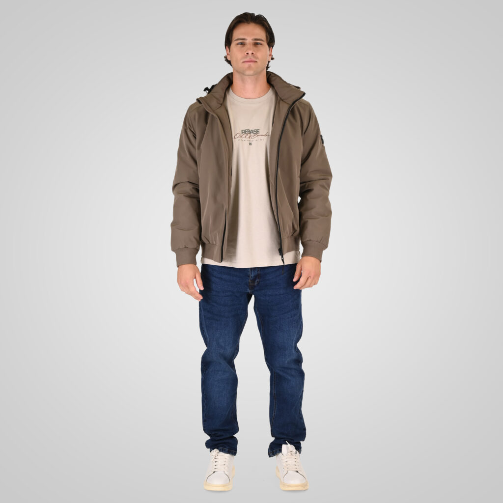 262RJK-2093 JACKETS BOMBER MUD