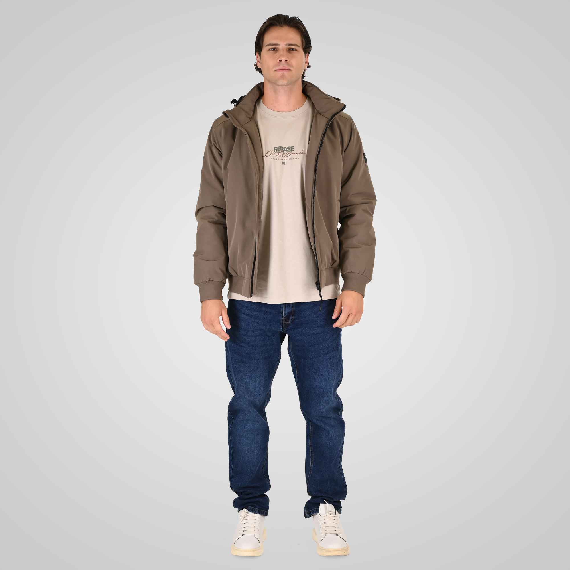 262RJK-2093 JACKETS BOMBER MUD - Image 2