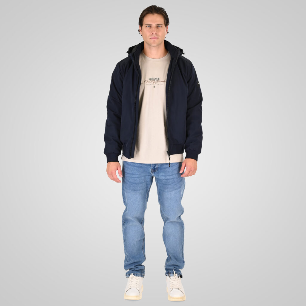 262RJK-2093 JACKETS BOMBER NAVY