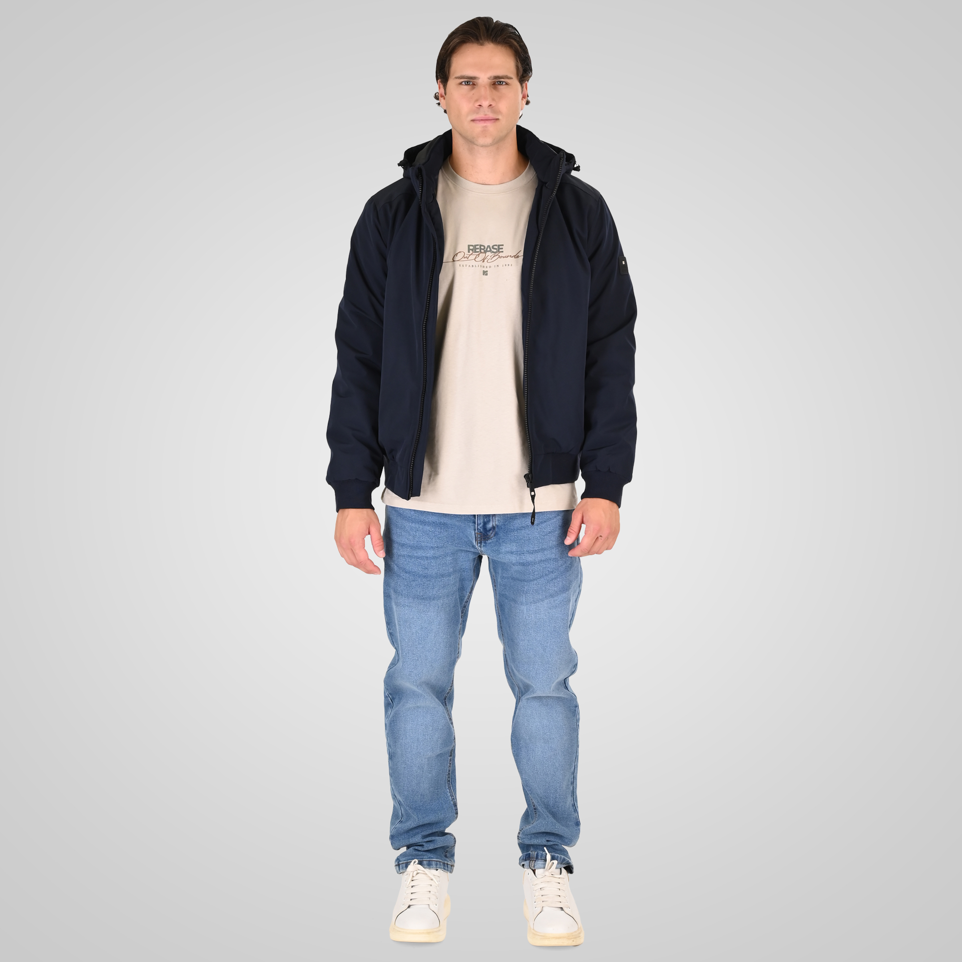 262RJK-2093 JACKETS BOMBER NAVY - Image 2