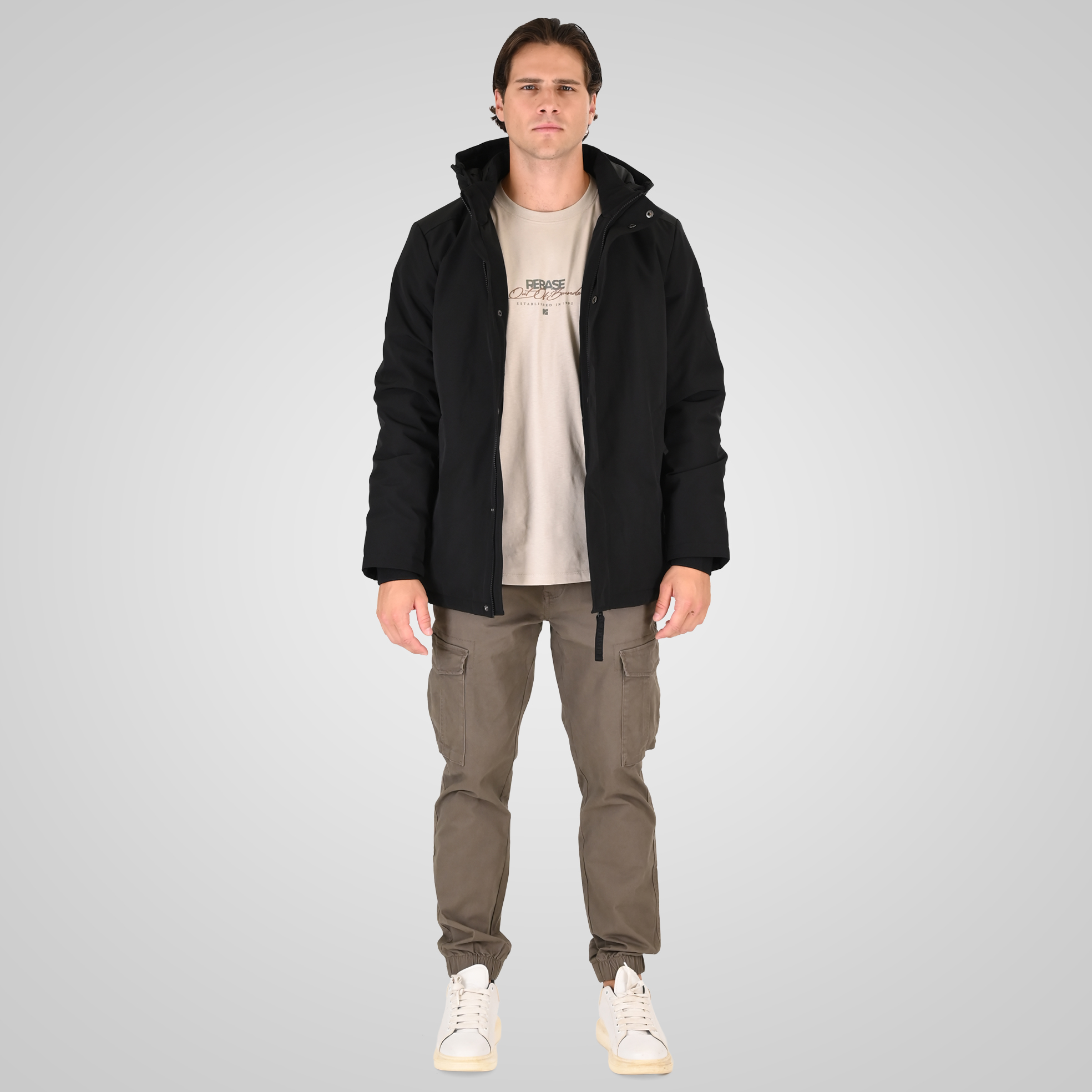 262RJK-2094 JACKETS BLACK - Image 2