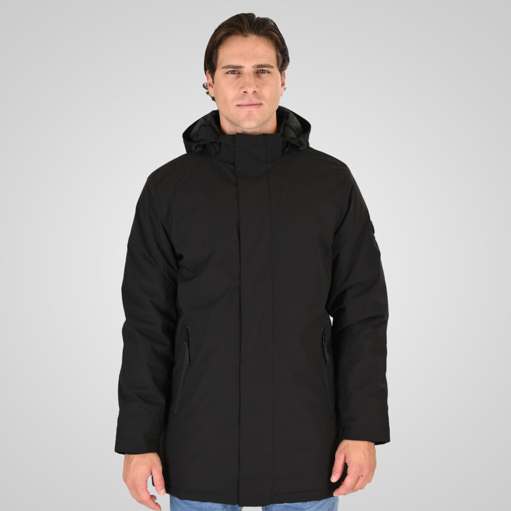 262RJK-2096 JACKETS LONG LENGHT BLACK