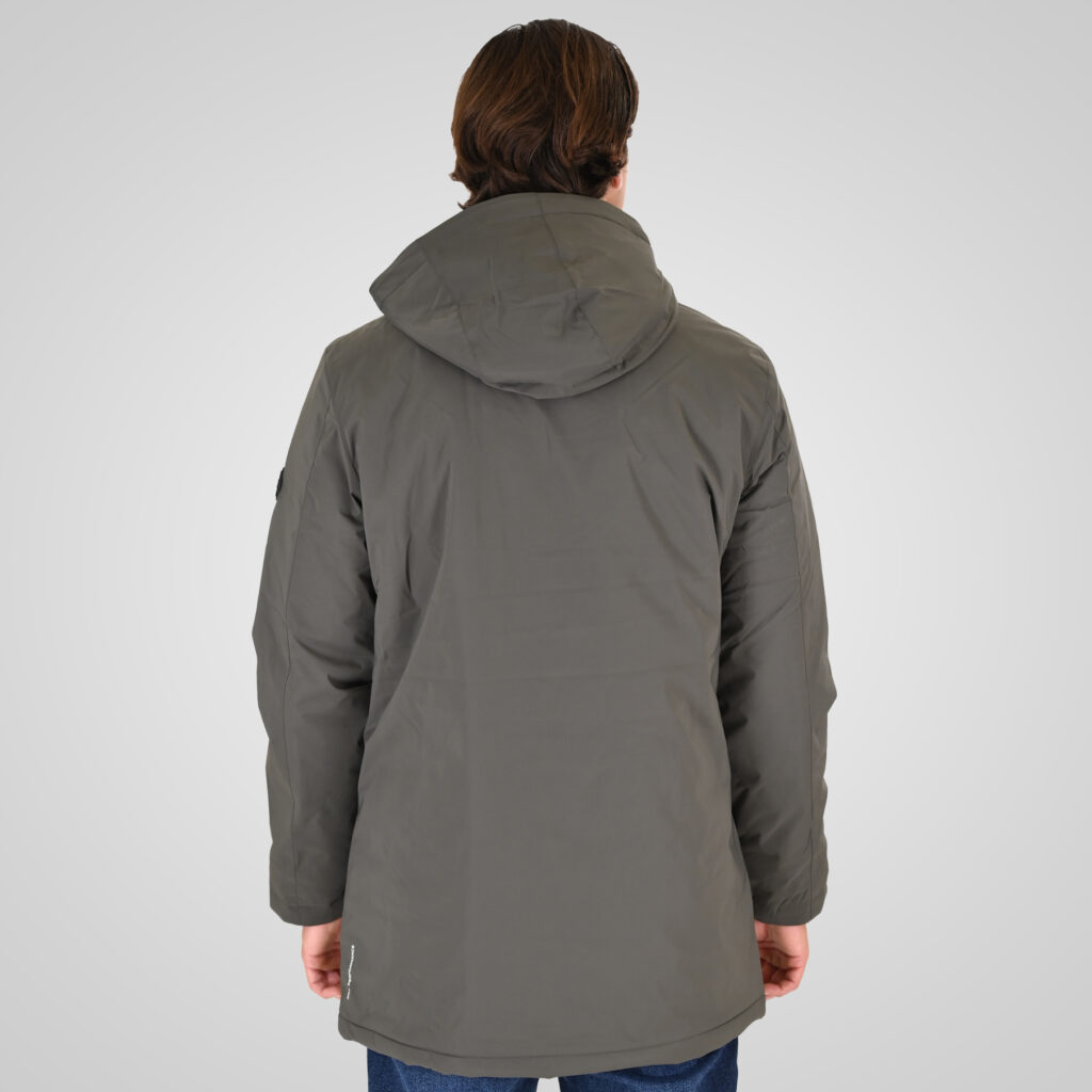 262RJK-2096 JACKETS LONG LENGHT GREY GREEN