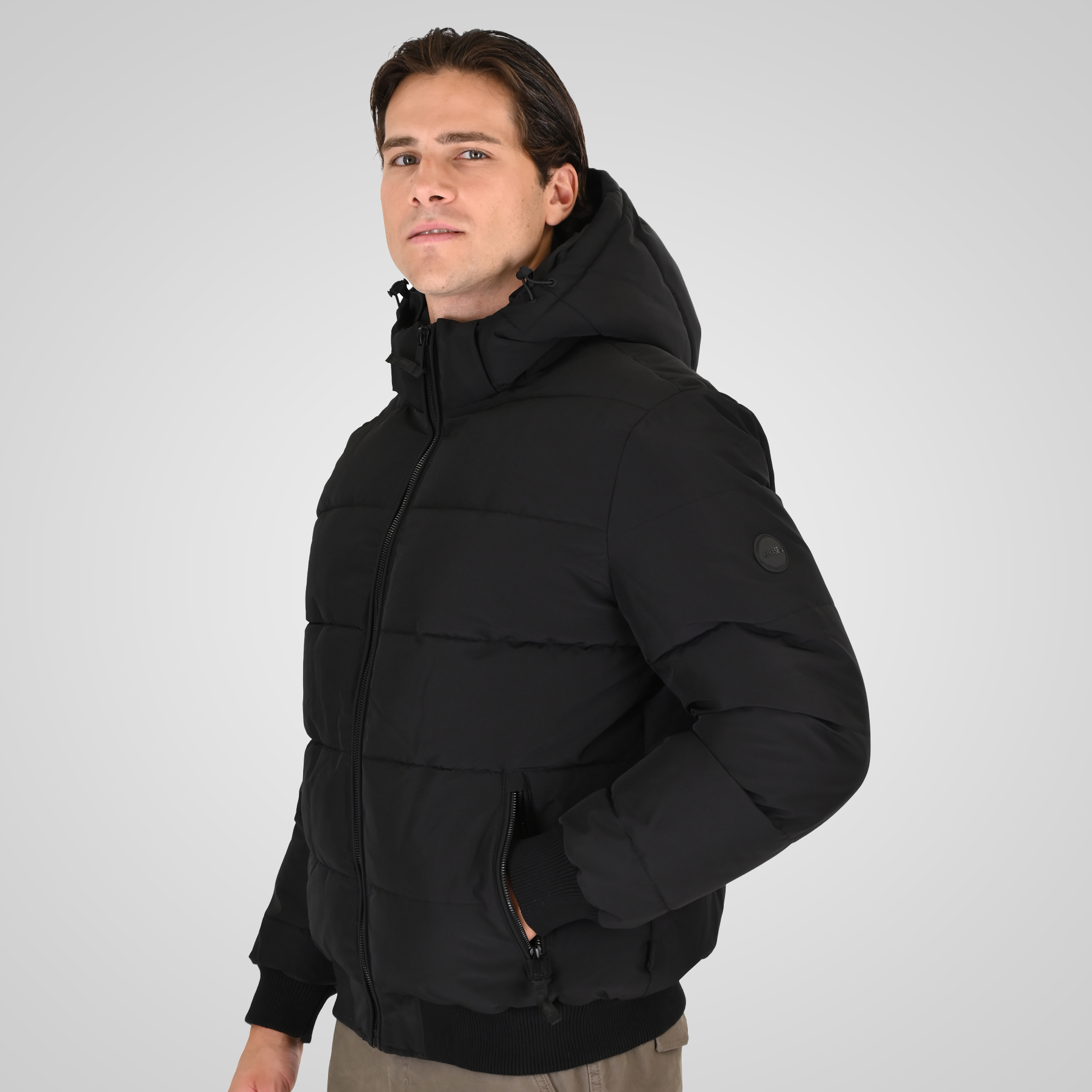 262RJK-2097 JACKETS BOMBER BLACK - Image 3