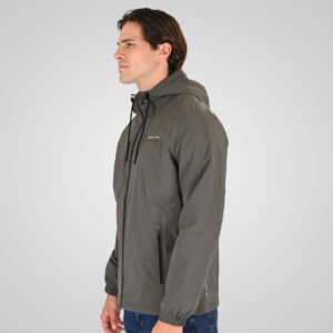 262RJK-2101 JACKETS WITH FLEECE INSIDE GREY GREEN - Image 3