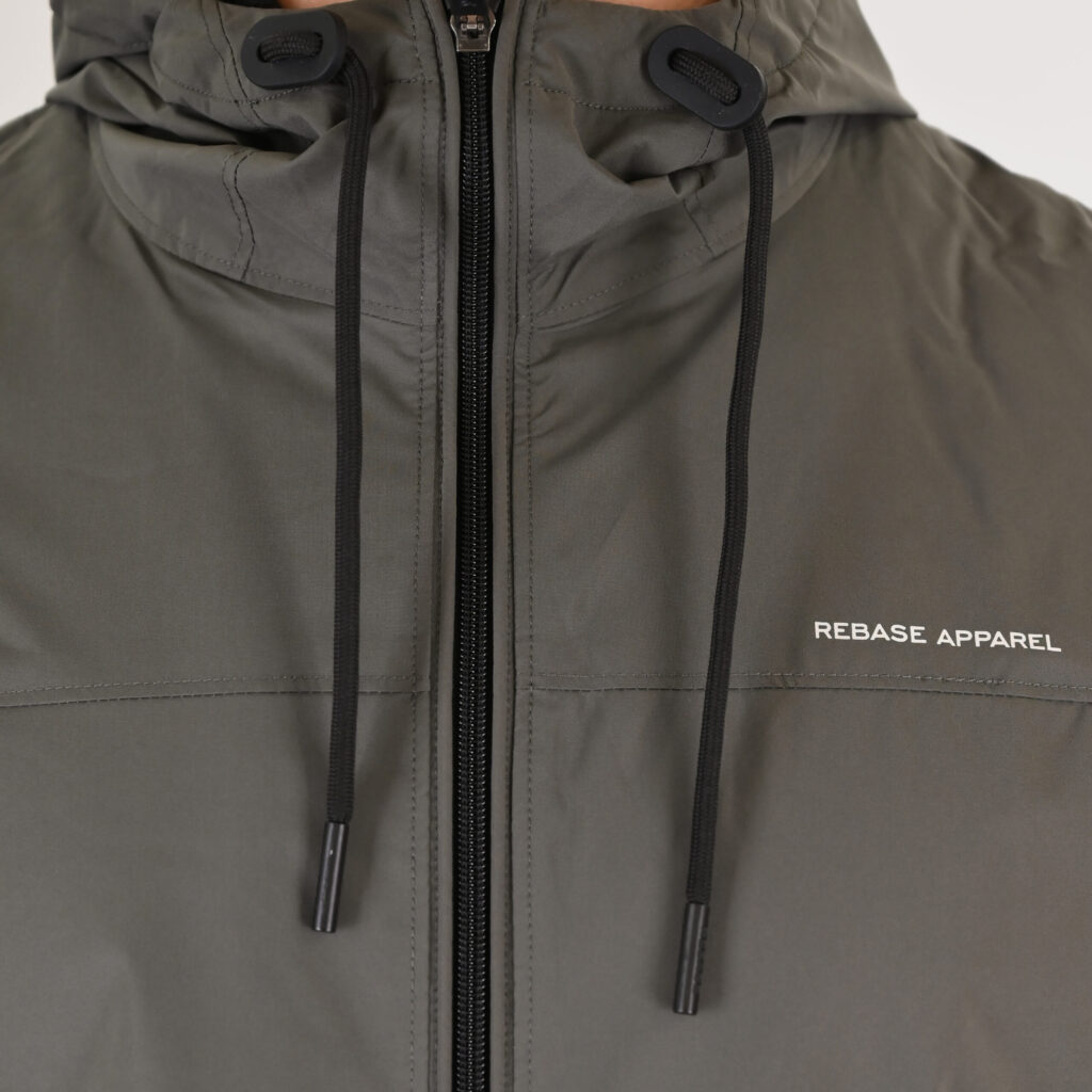 262RJK-2101 JACKETS WITH FLEECE INSIDE GREY GREEN