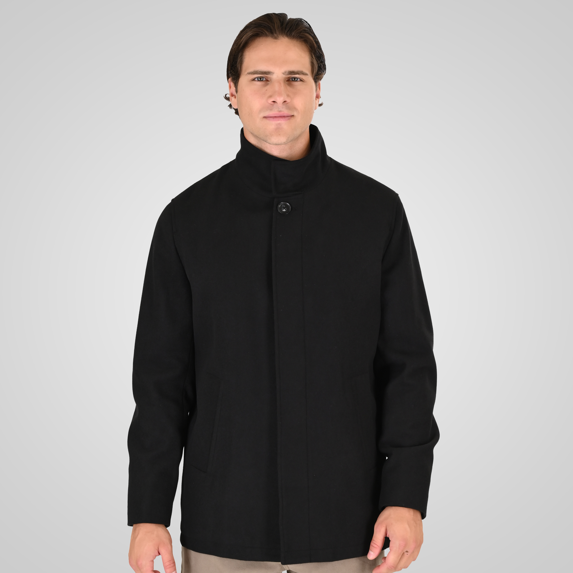 262RJK-2105 COAT BLACK - Image 1