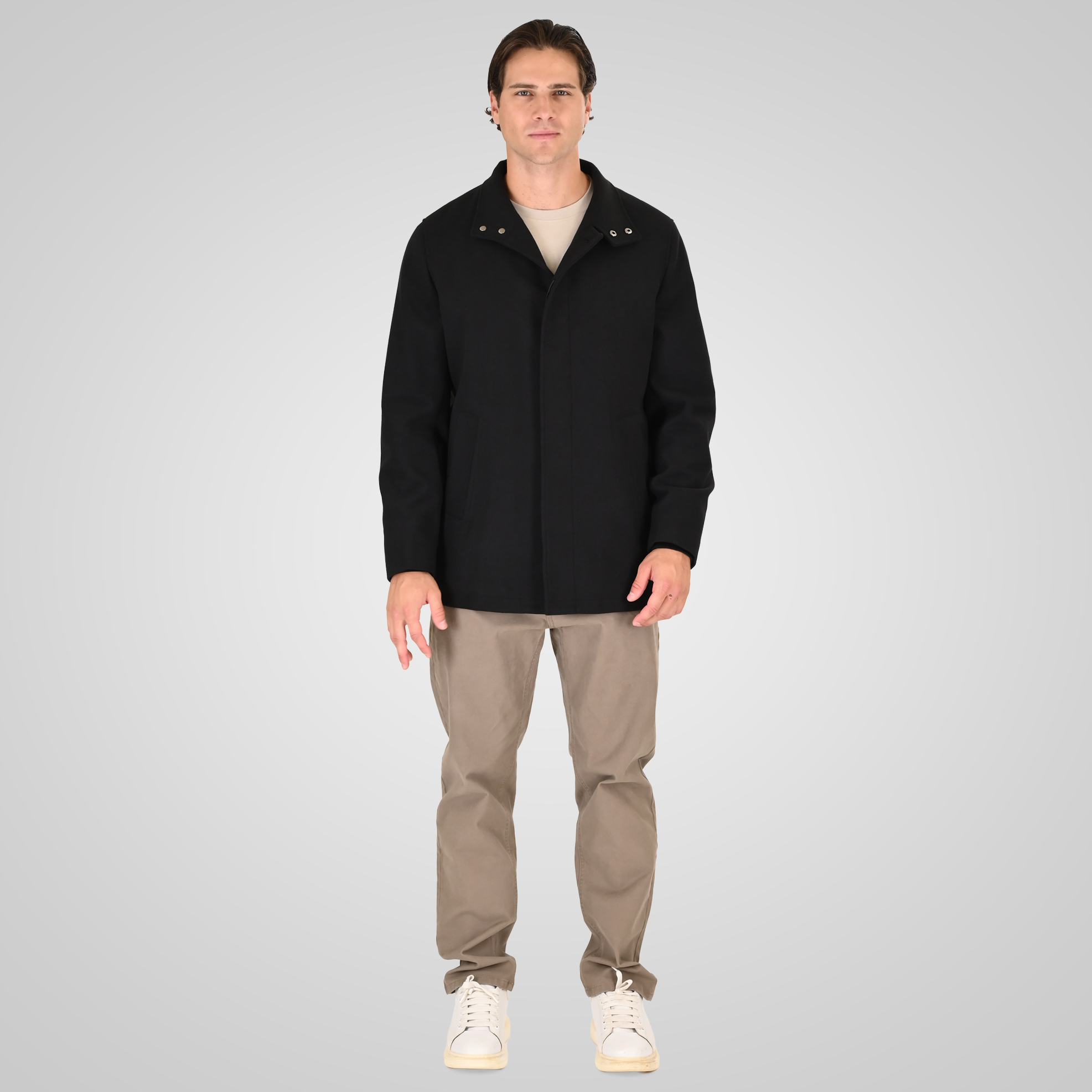 262RJK-2105 COAT BLACK - Image 2