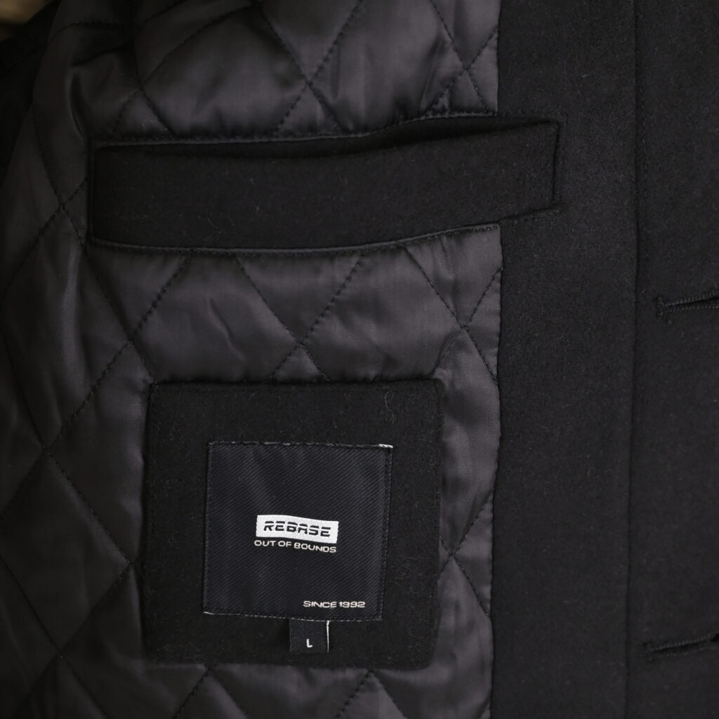 262RJK-2105 COAT BLACK