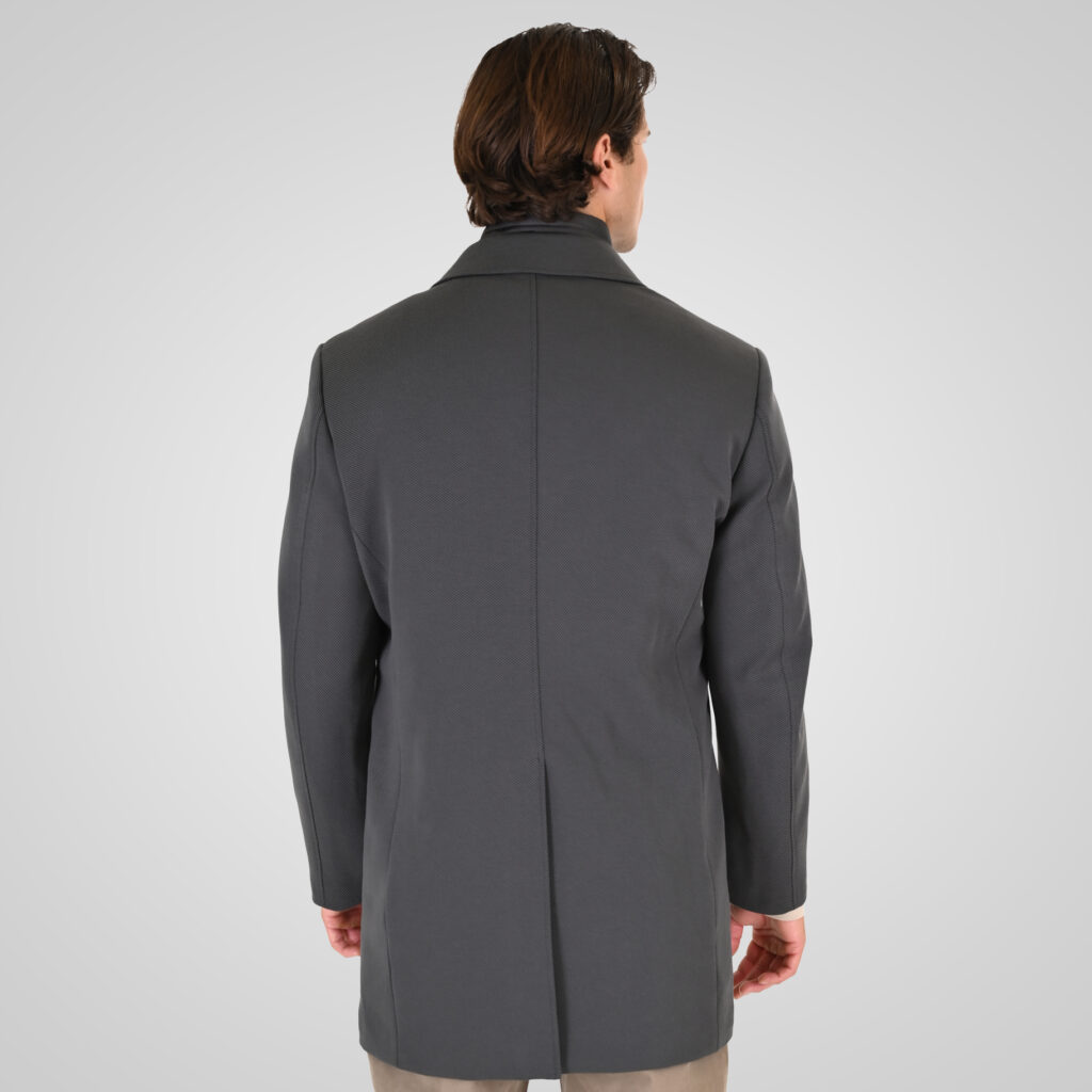 262RJK-2107 COATS LONG ANTHRACITE MELANGE