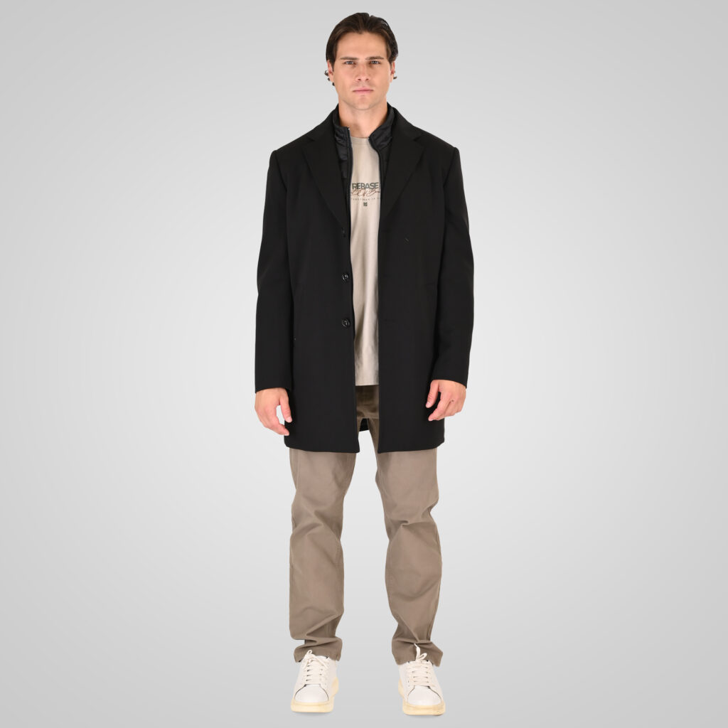 262RJK-2107 COATS LONG BLACK