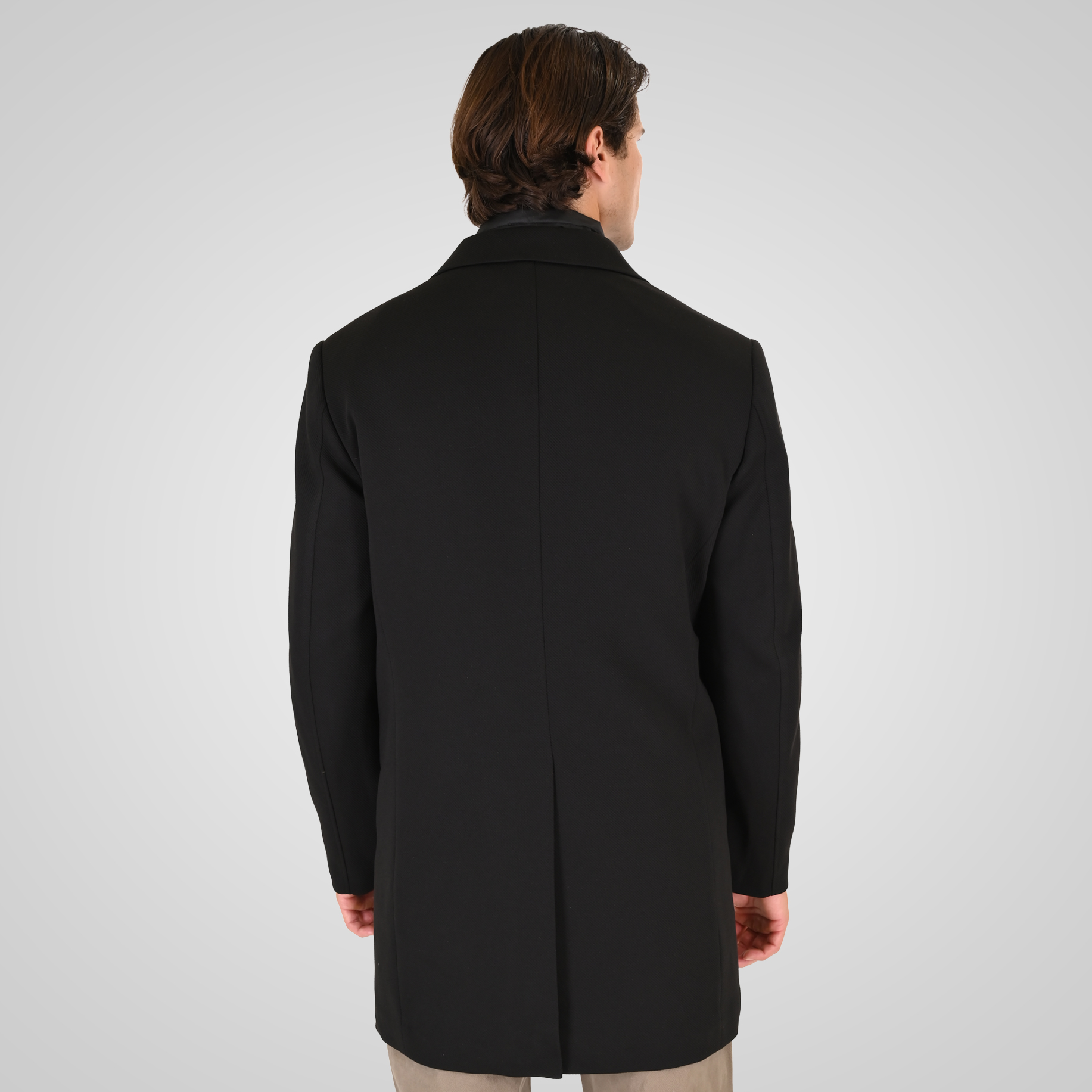 262RJK-2107 COATS LONG BLACK - Image 4