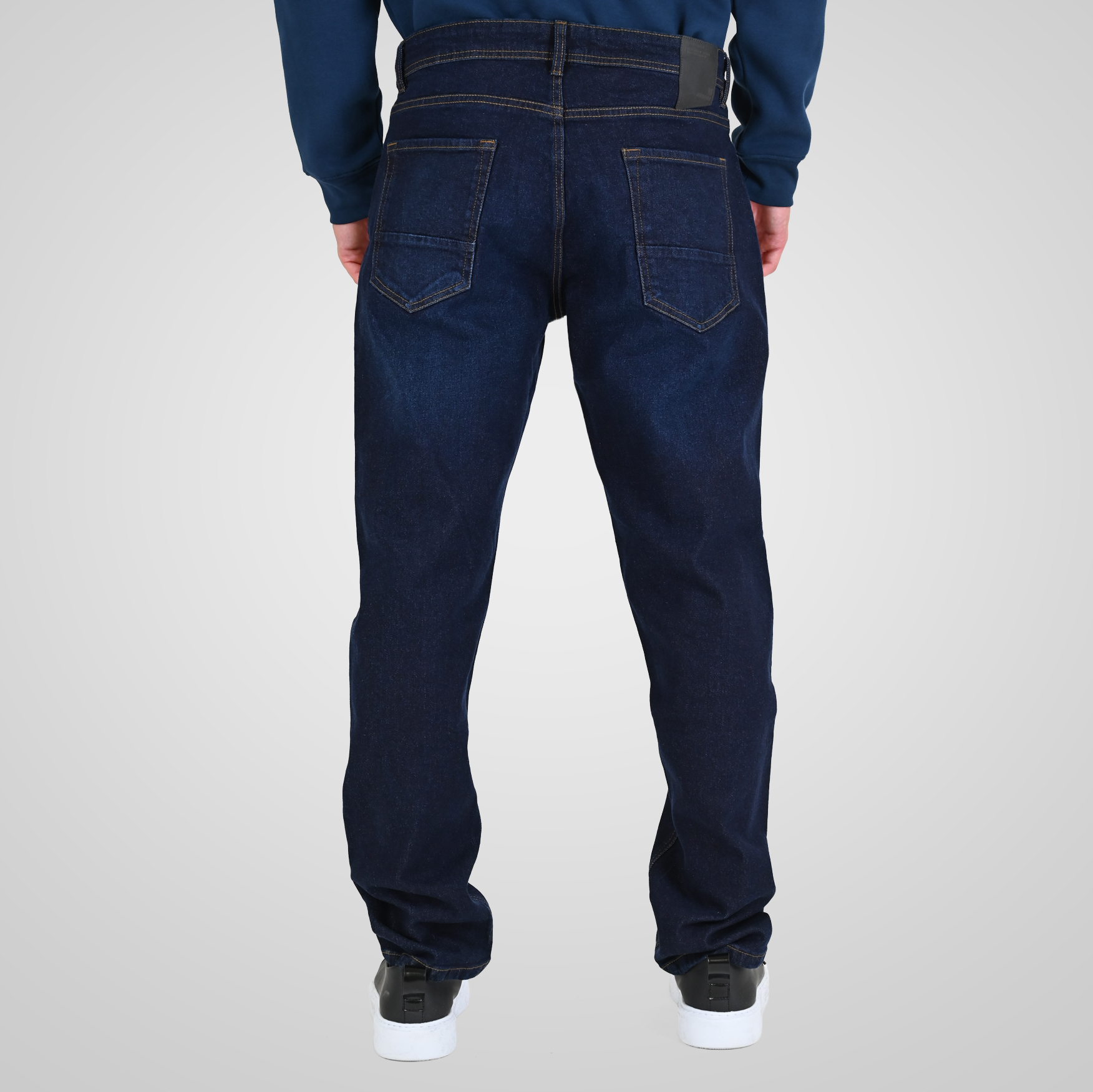 262RJP-4119 DENIM PANTS RAW BLUE DENIM - Image 4