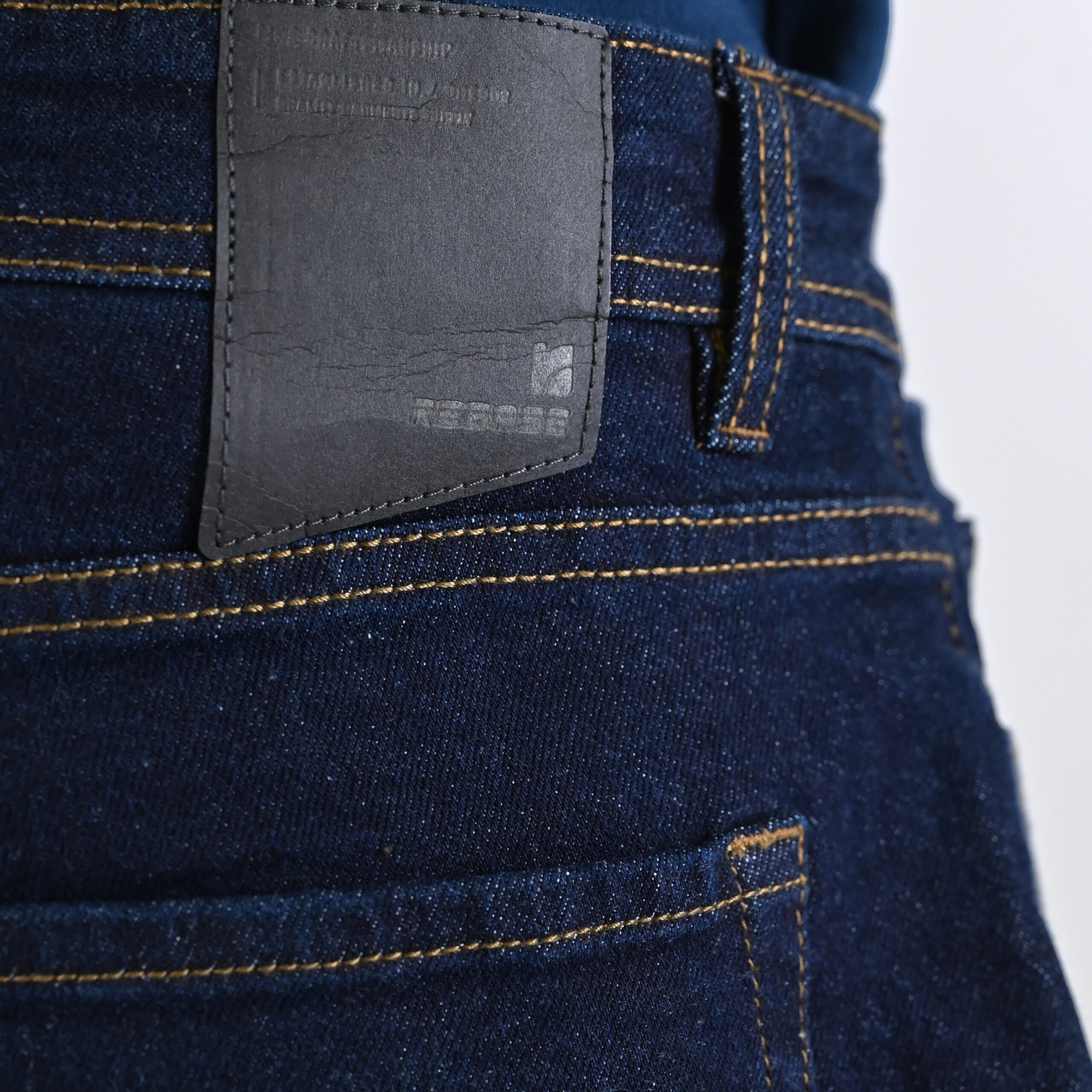 262RJP-4119 DENIM PANTS RAW BLUE DENIM - Image 5