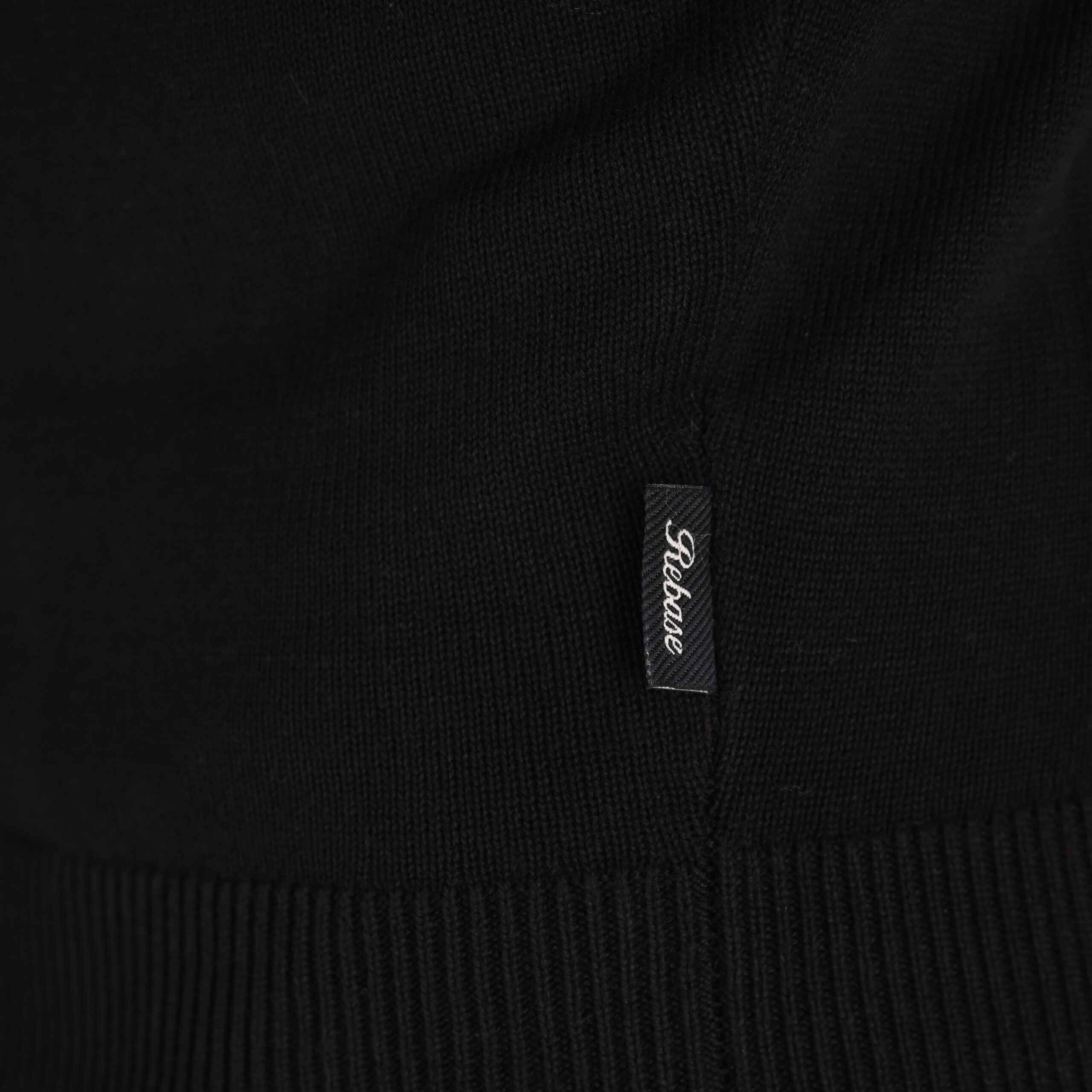 262RKNIT-8051 KNITS ROLL NECK BLACK - Image 5
