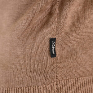 262RKNIT-8051 KNITS ROLL NECK MD BEIGE MELANGE - Image 5
