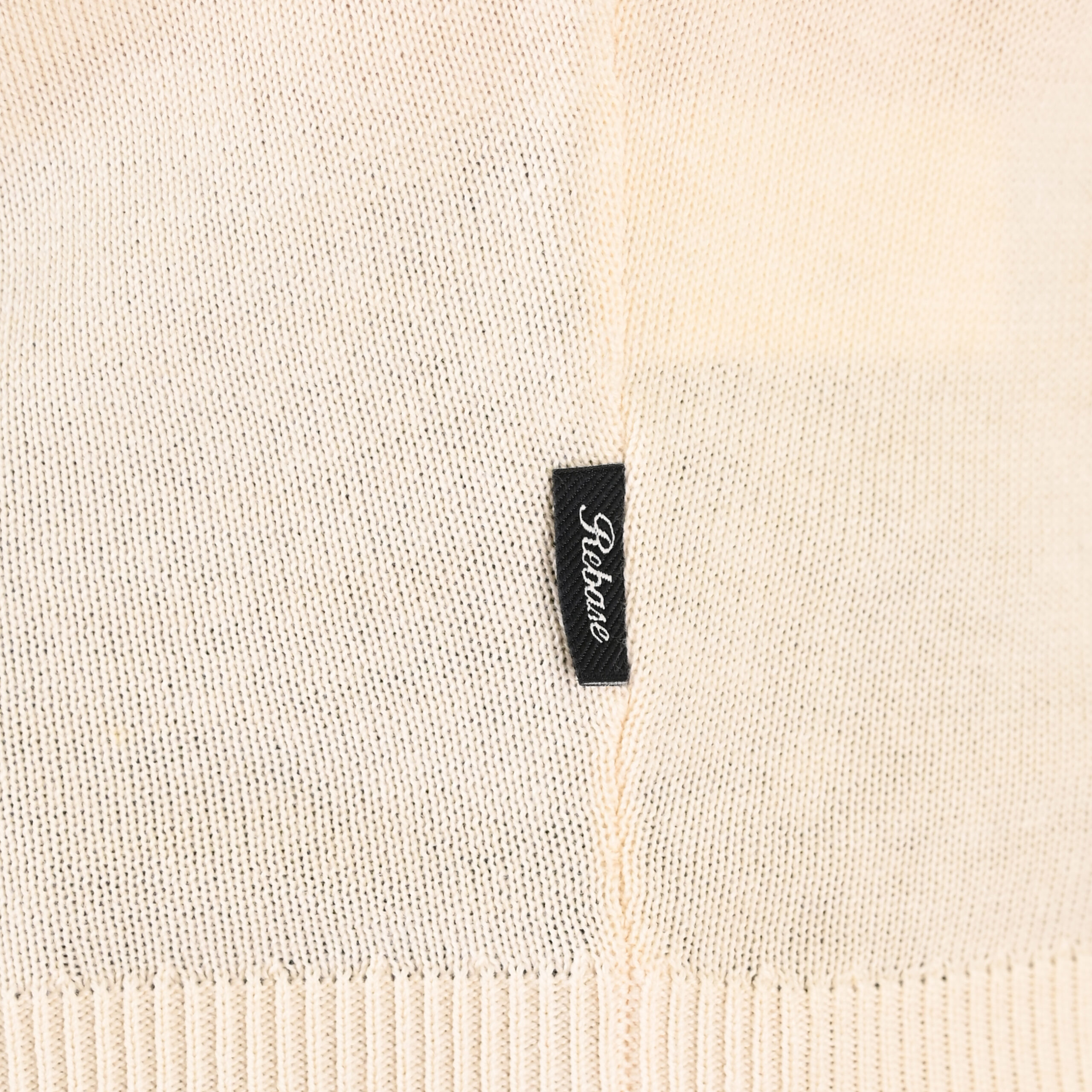 262RKNIT-8051 KNITS ROLL NECK OFF WHITE MELANGE - Image 5