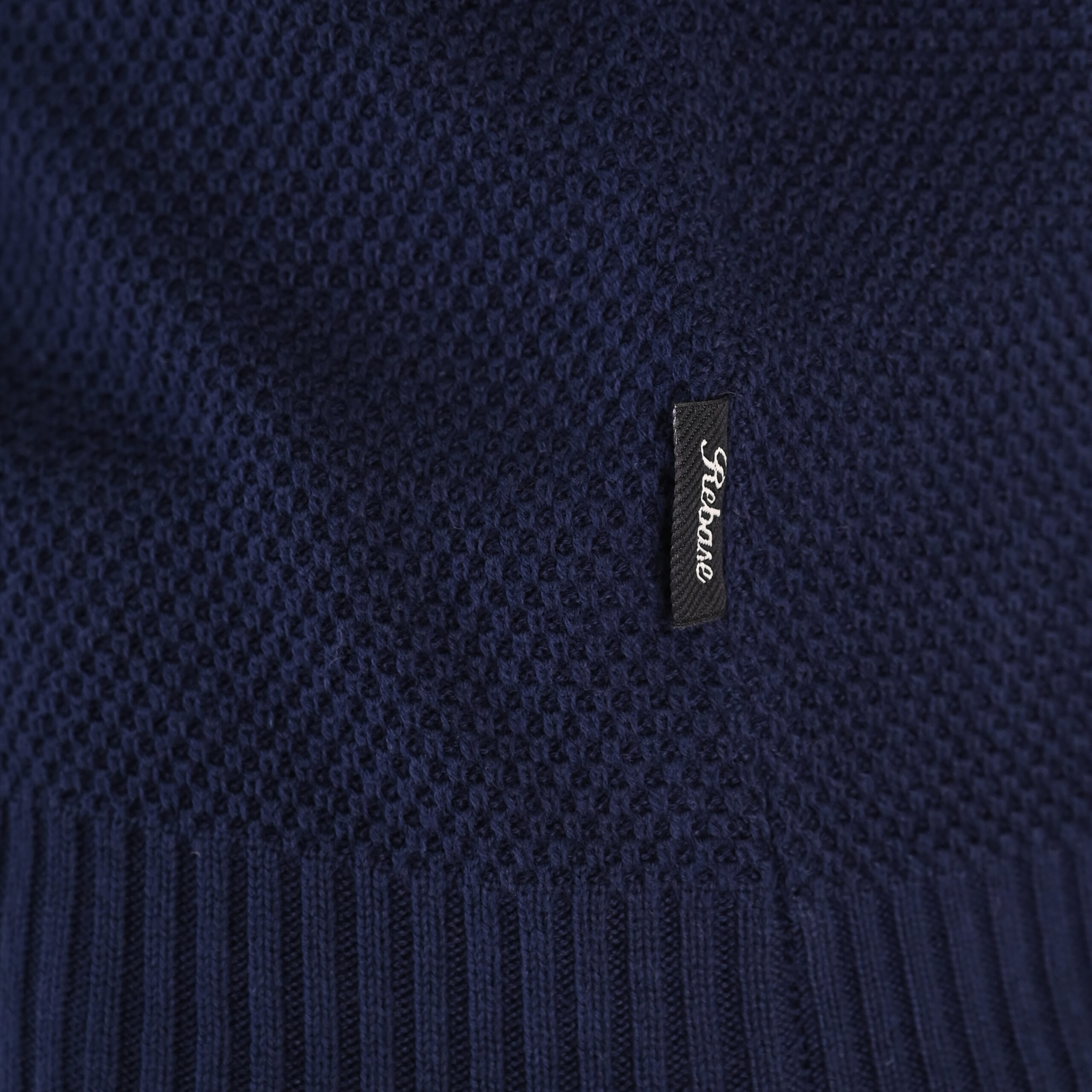 262RKNIT-8053 KNITS CREWNECK (SPECIAL KNITTING) BLUE MARINE - Image 5