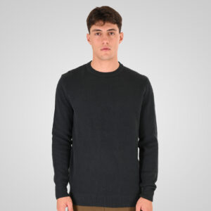 262RKNIT-8053 KNITS CREWNECK (SPECIAL KNITTING) DEEP FOREST
