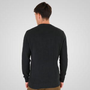 262RKNIT-8053 KNITS CREWNECK (SPECIAL KNITTING) DEEP FOREST - Image 4