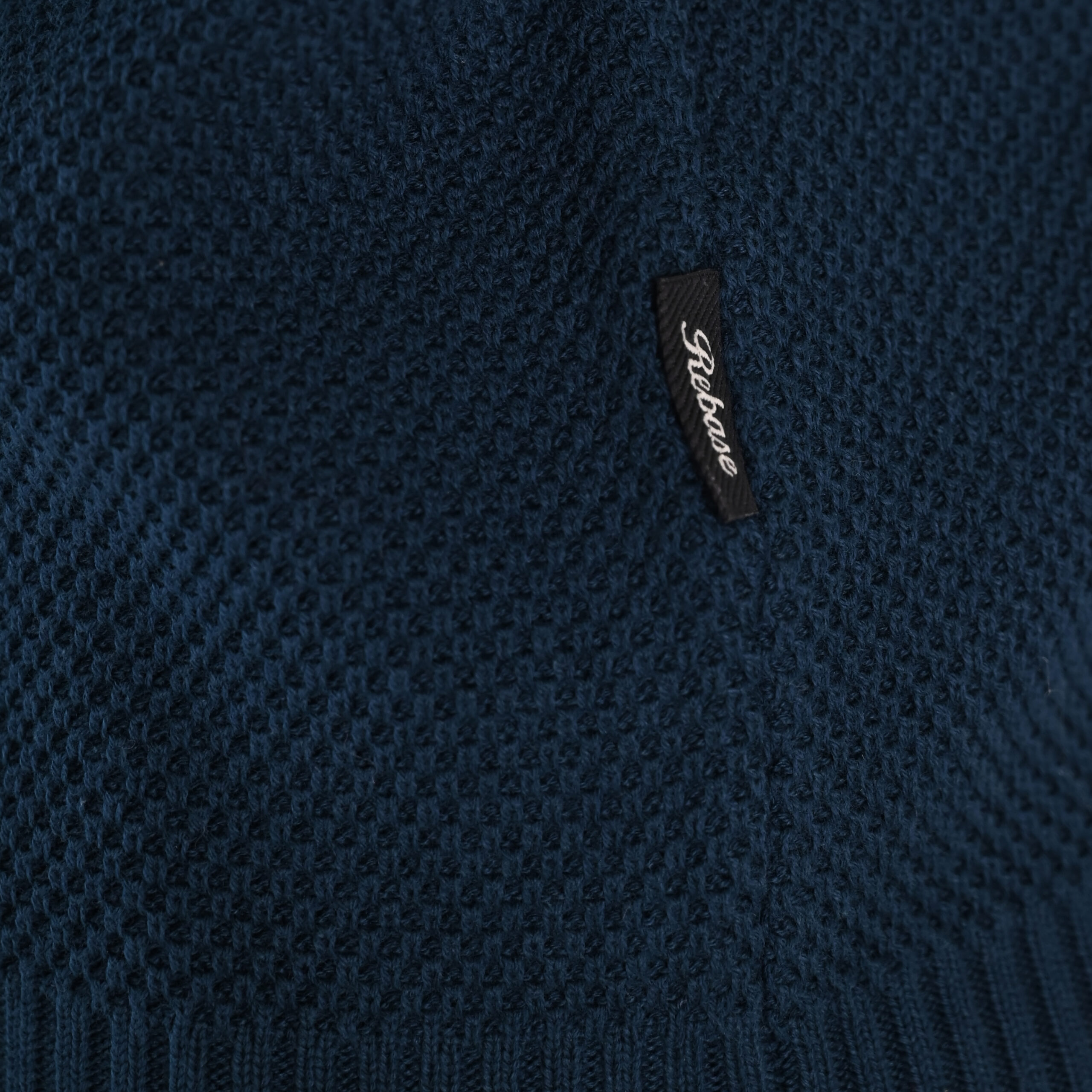 262RKNIT-8053 KNITS CREWNECK (SPECIAL KNITTING) DK PETROL - Image 5